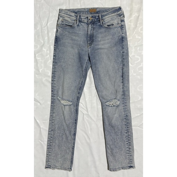 MOTHER The Mid Rise Dazzler Ankle Jeans Marrakesh Nights‎ Wash Women's 27